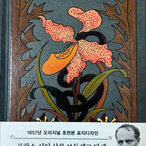 (양장본) 샤인 보들레르 <악의 꽃> 초판본 표지디자인