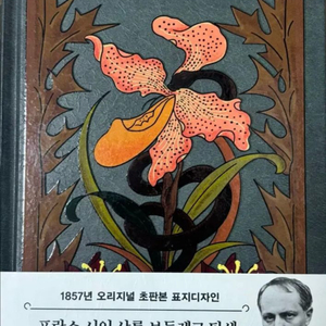 (양장본) 샤인 보들레르 <악의 꽃> 초판본 표지디자인