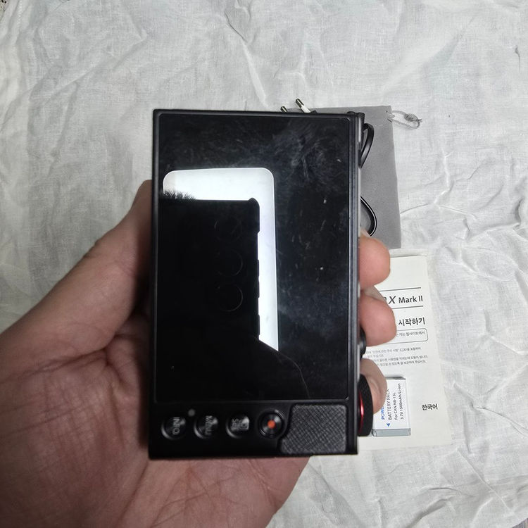 캐논 PowerShot G9 X Mark II 블랙 팝니다--4