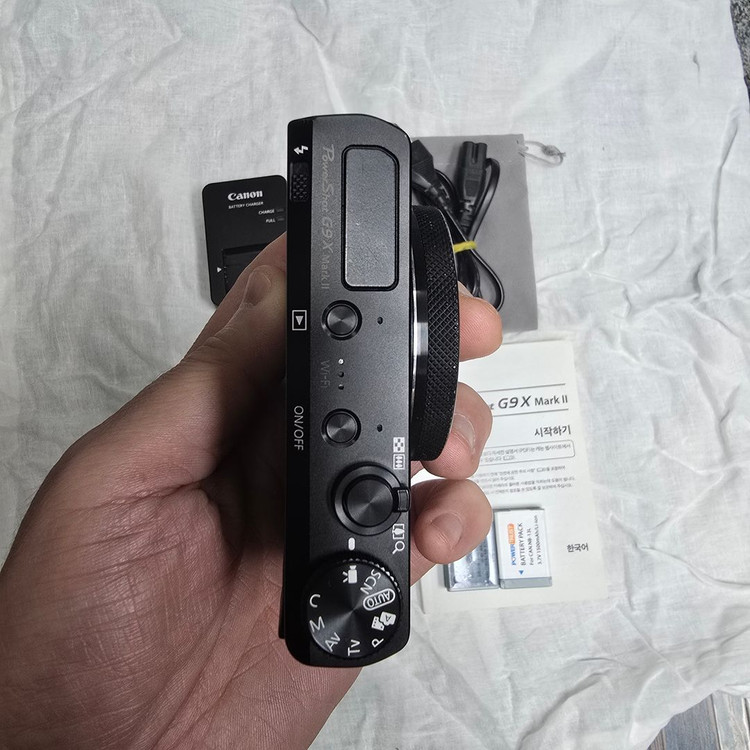 캐논 PowerShot G9 X Mark II 블랙 팝니다--5