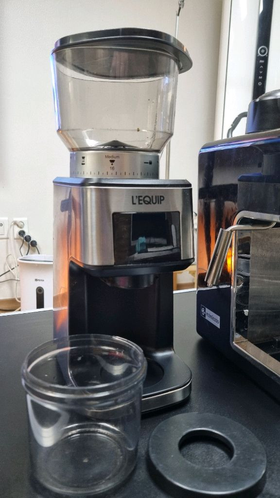 리큅 전동그라인더 + 빈크루즈 커피머신--1