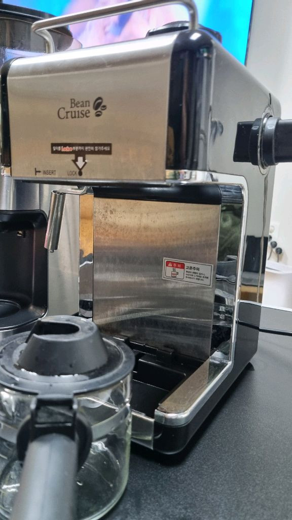 리큅 전동그라인더 + 빈크루즈 커피머신--2