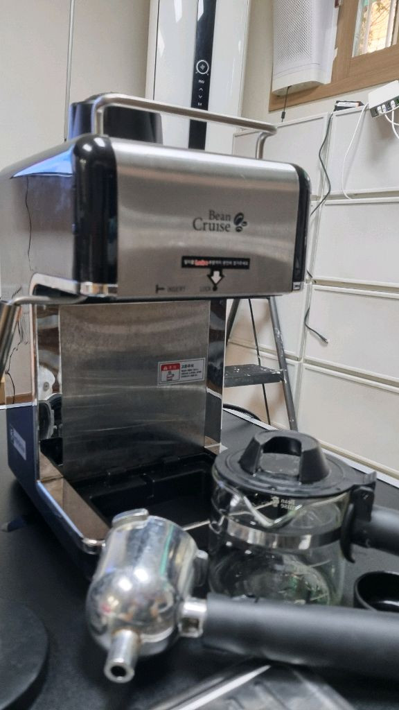 리큅 전동그라인더 + 빈크루즈 커피머신--4