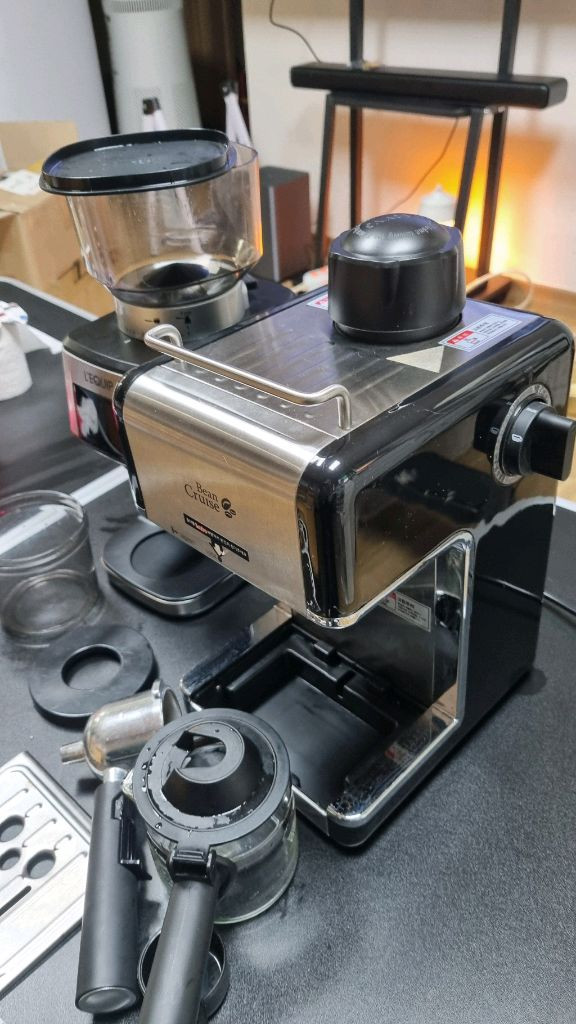 리큅 전동그라인더 + 빈크루즈 커피머신--5