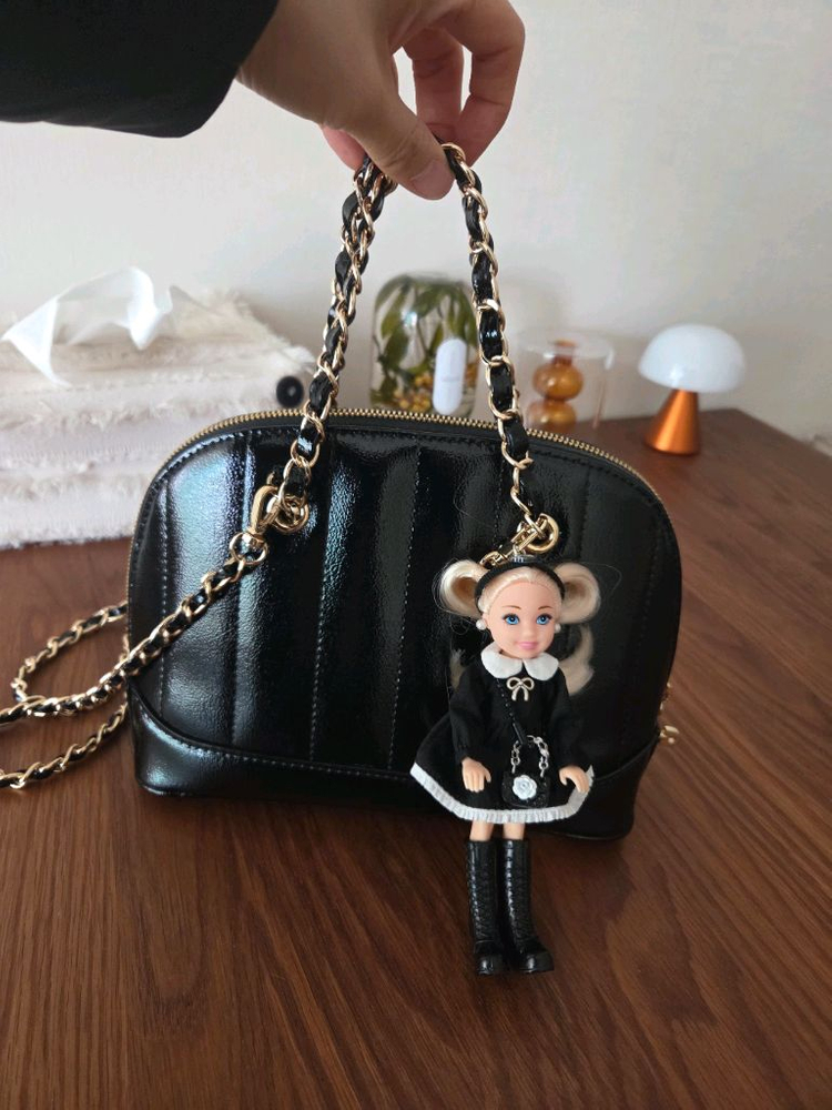 카디널레드러블백 새상품급 키링도 드려요 이미지