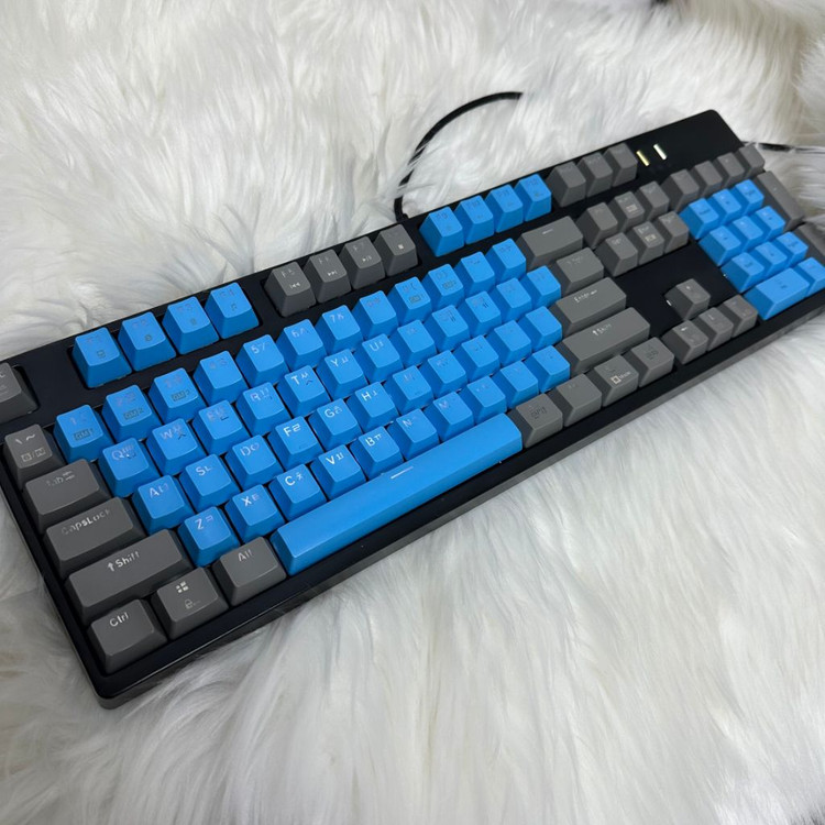 앱코해커K661어썸블루 광축 게이밍 기계식키보드 이미지