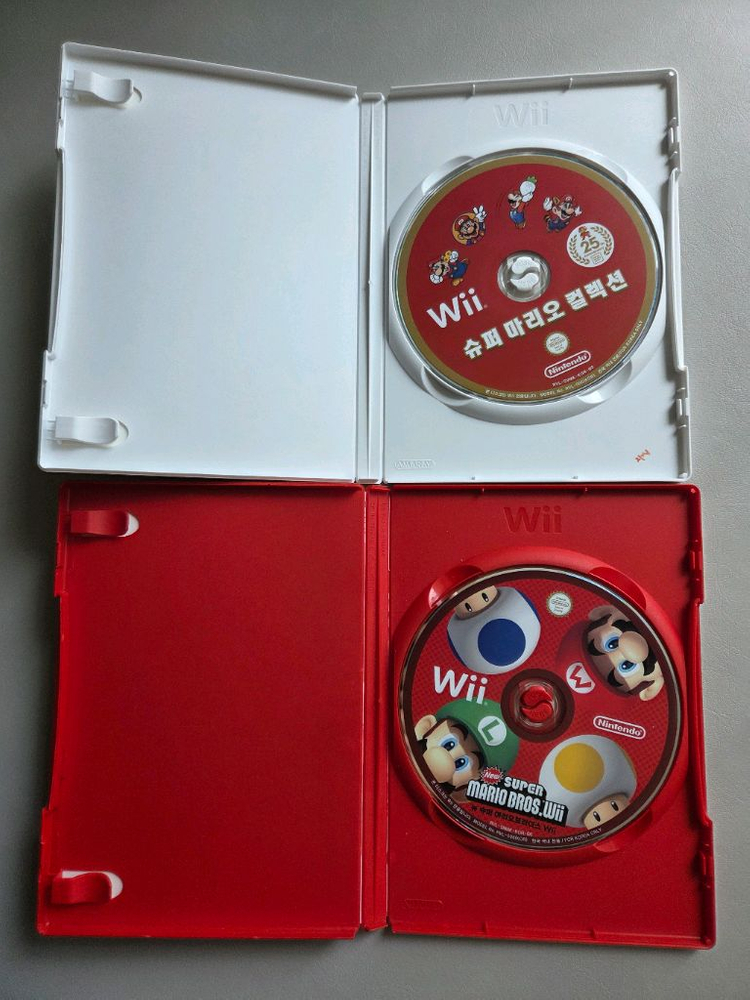 닌텐도 wii 슈퍼마리오컬렉션 + 뉴슈퍼마리오브라더스 이미지