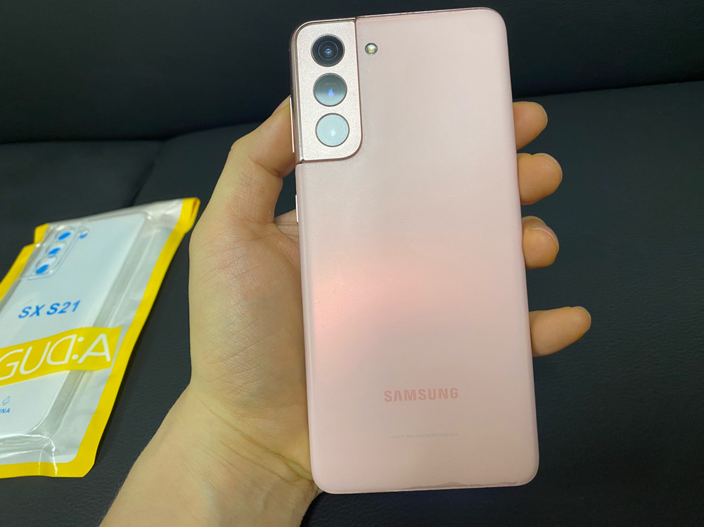 삼섬갤럭시 S21 핑크--2