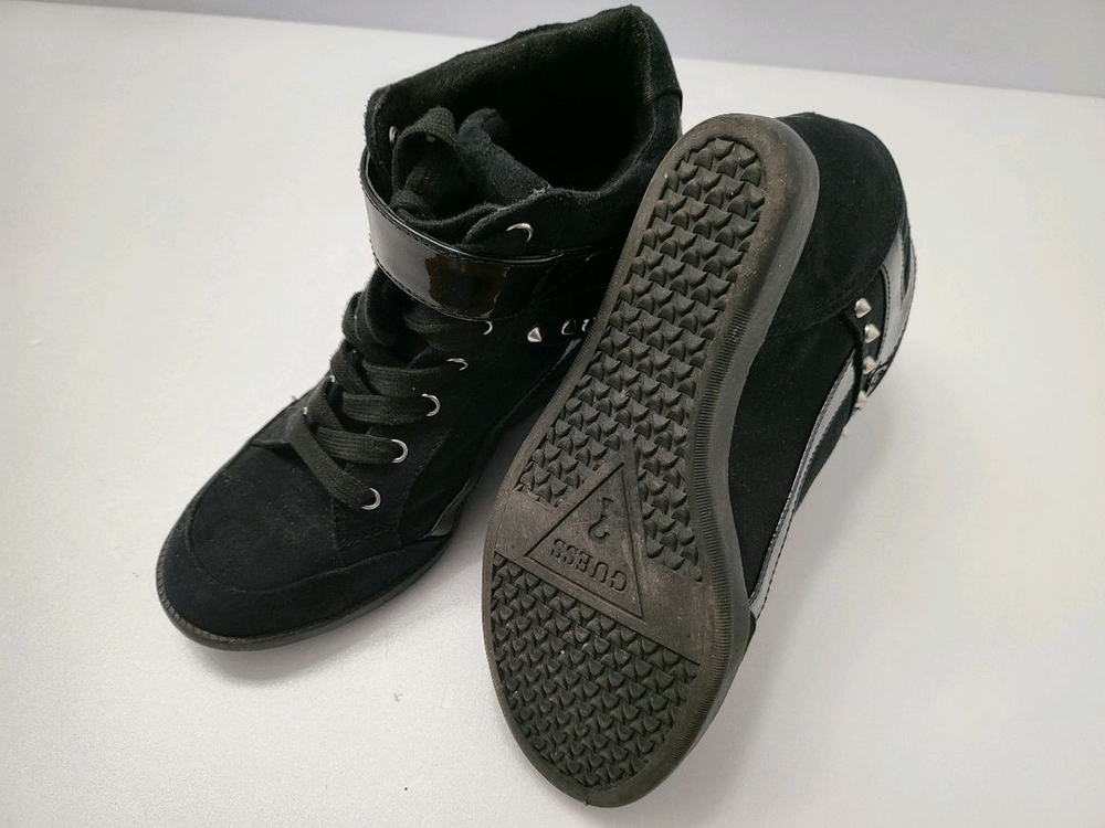 ((정품))게스 여자 웨지스니커즈 겨울 키높이신발 (240) 이미지