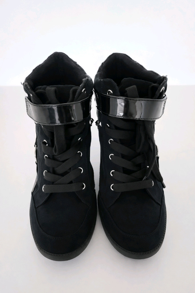 ((정품))게스 여자 웨지스니커즈 겨울 키높이신발 (240) 이미지