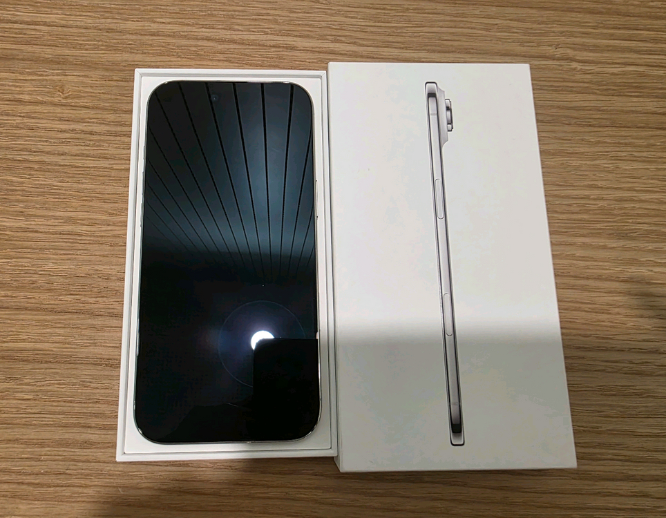 [미사용] 아이폰 에어 256기가 화이트 자급제--5