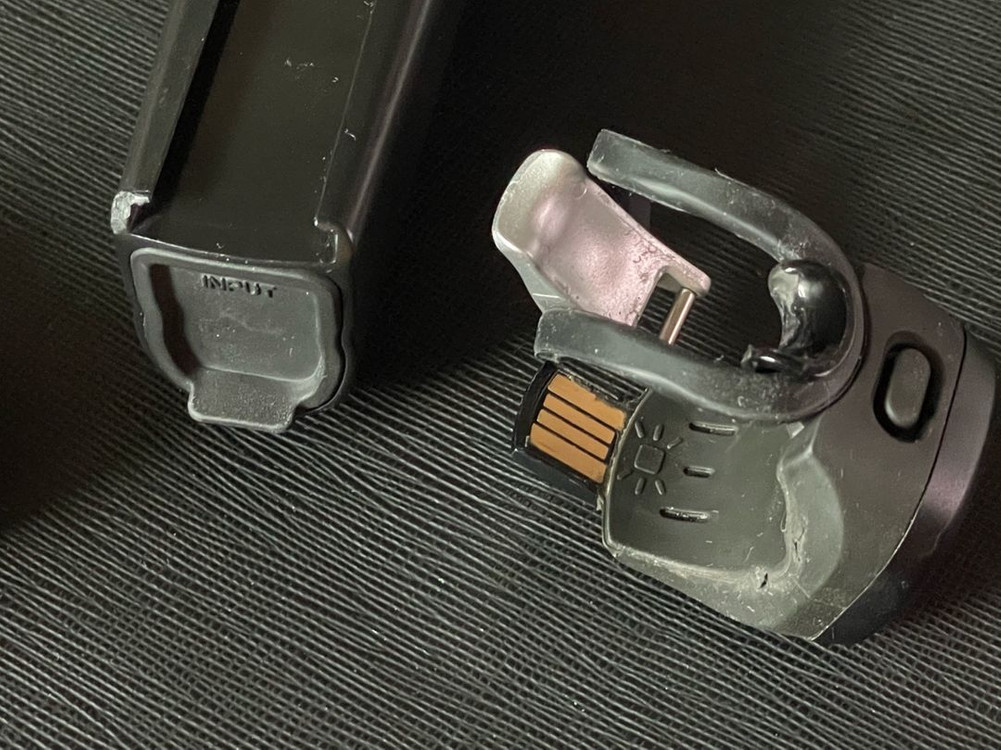 자전거 전조등+후미등 세트 팝니다. 이미지