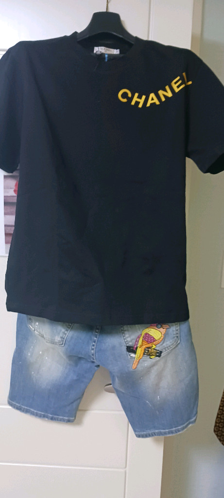 샤 넬 반팔티셔츠--2