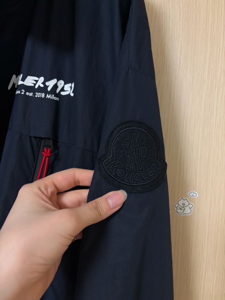 몽클레어 남성 지니어스 라인 네이비 3사이즈--3