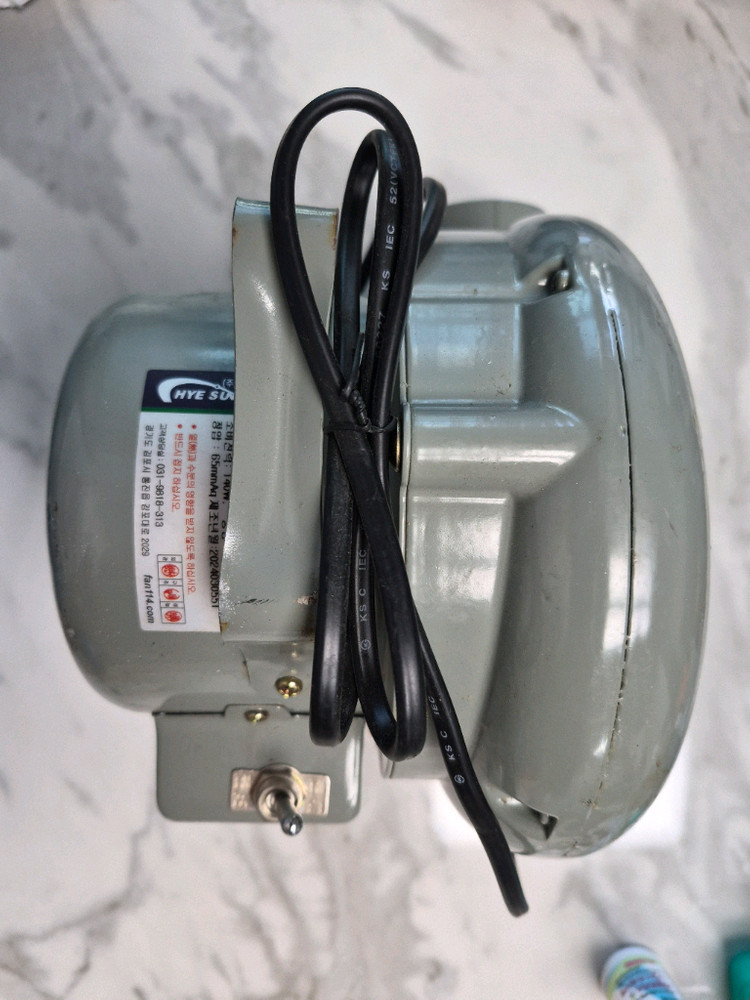 혜성 HB-8 옥내용 송풍기--3