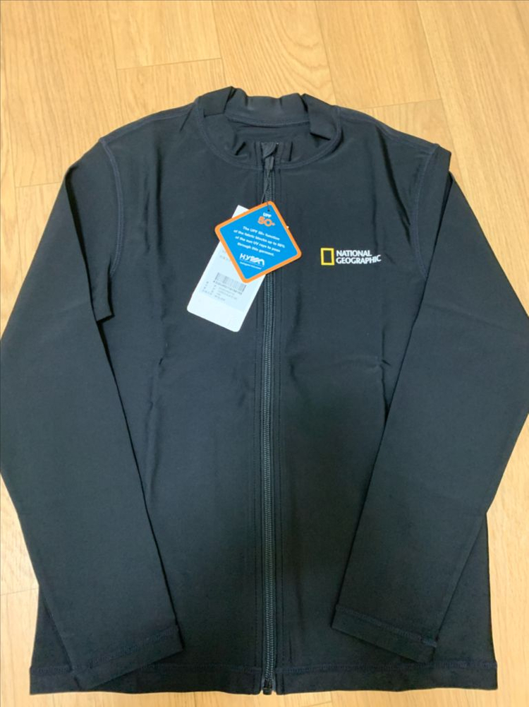 내셔널지오그래픽 키즈 래쉬가드 상의 150사이즈 이미지