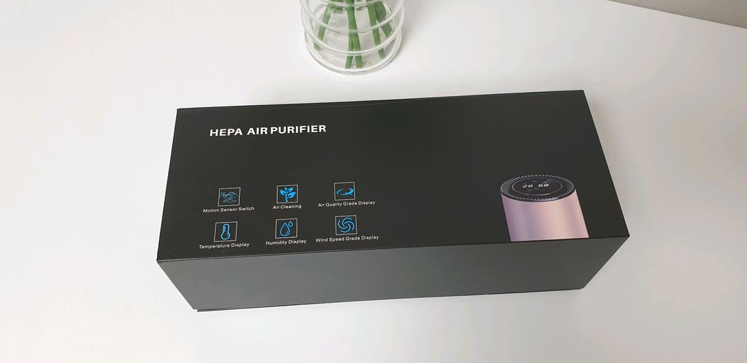 (새상품)HEPA 차량용 미니 공기청정기 이미지