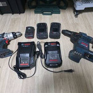 보쉬 전동공구 풀세트 (36V 로터리 함마 + 18V 드릴 + 충전기/배터리) 이미지