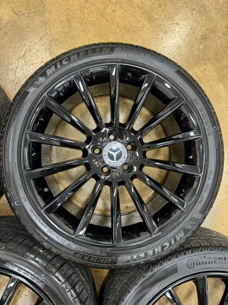 벤츠 E클래스 19인치 마차 휠타이어 팝니다 이미지