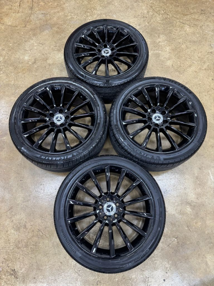 벤츠 E클래스 19인치 마차 휠타이어 팝니다 이미지