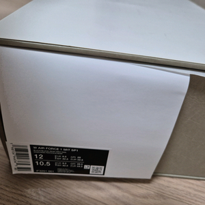 (W) 나이키 새제품 에어포스 1 메이드 인 이탈리아 컬리지 블랙 세일 w290cm