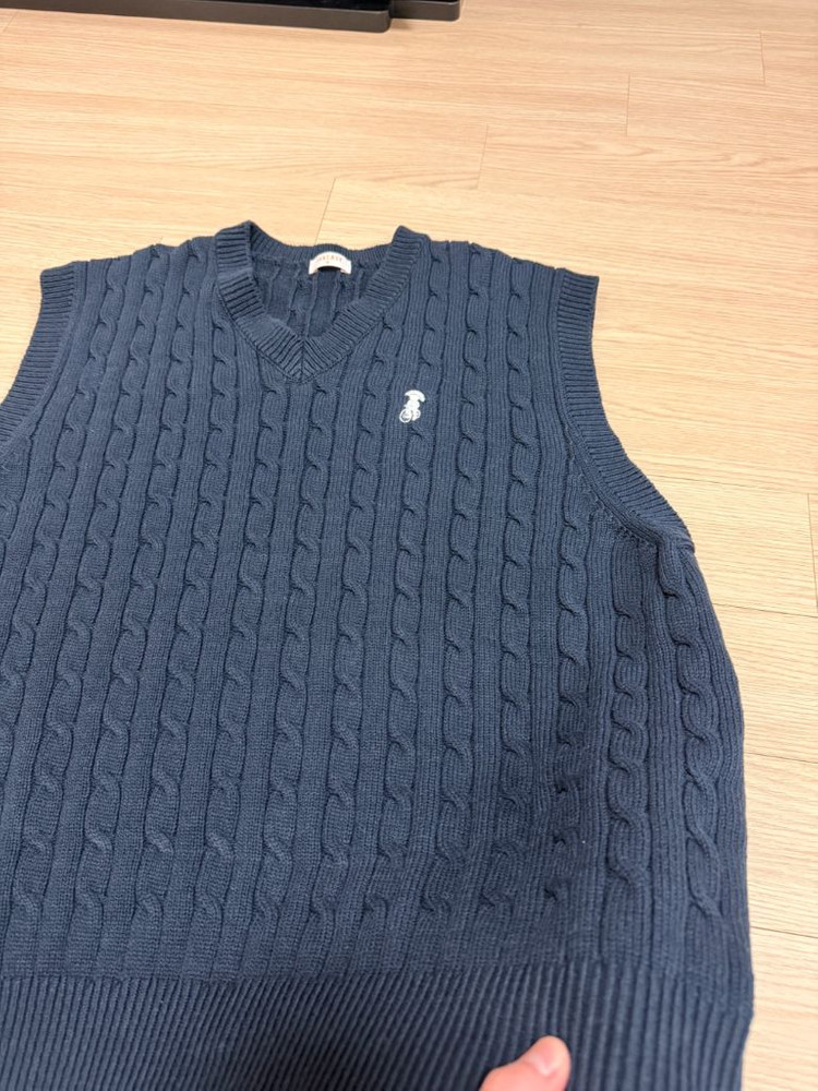테이크이지 케이블 니트 베스트 M (95 사이즈)주니어170 이미지