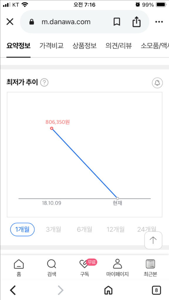 LG 디오스 K225WD13 219L 김치 냉장고 삼성 냉장고 한샘 일룸 까사미아 이케아 이미지