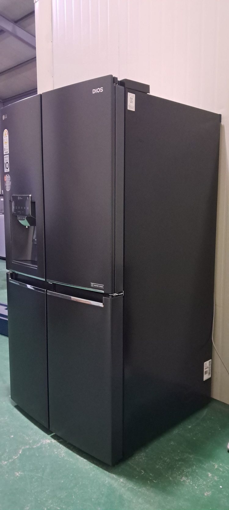 1617 엘지디오스 824L 4도어 정수기양문형냉장고(메탈)--2