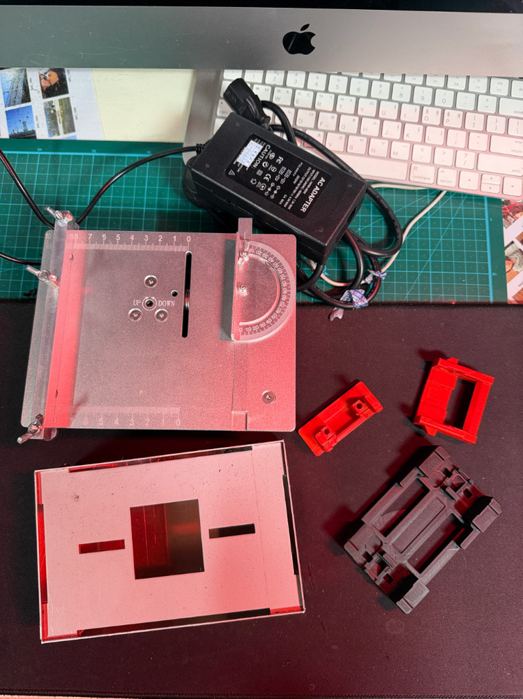 타미야 가공박스(스위치온) 가공기,지그등 일괄--1