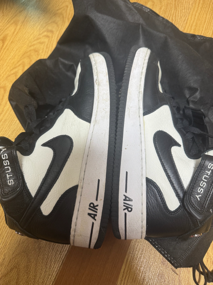 [265]스투시x나이키 미드블랙--1