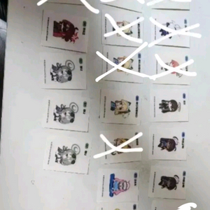 블루아카이브 2차 띠부실 이미지