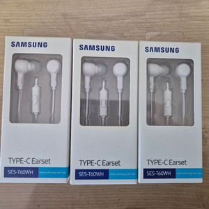삼성 SES-T60WH C타입 이어폰 신품일괄 이미지
