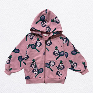 리미떼두두 핑크 테니스 후드집업 M(100) 이미지