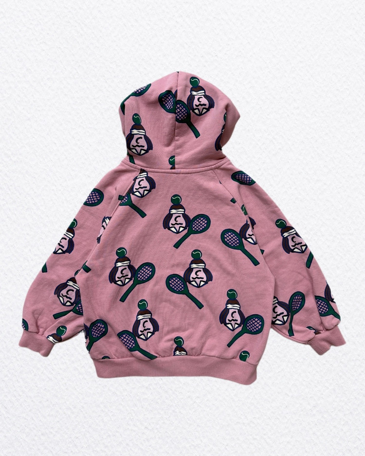 리미떼두두 핑크 테니스 후드집업 M(100) 이미지