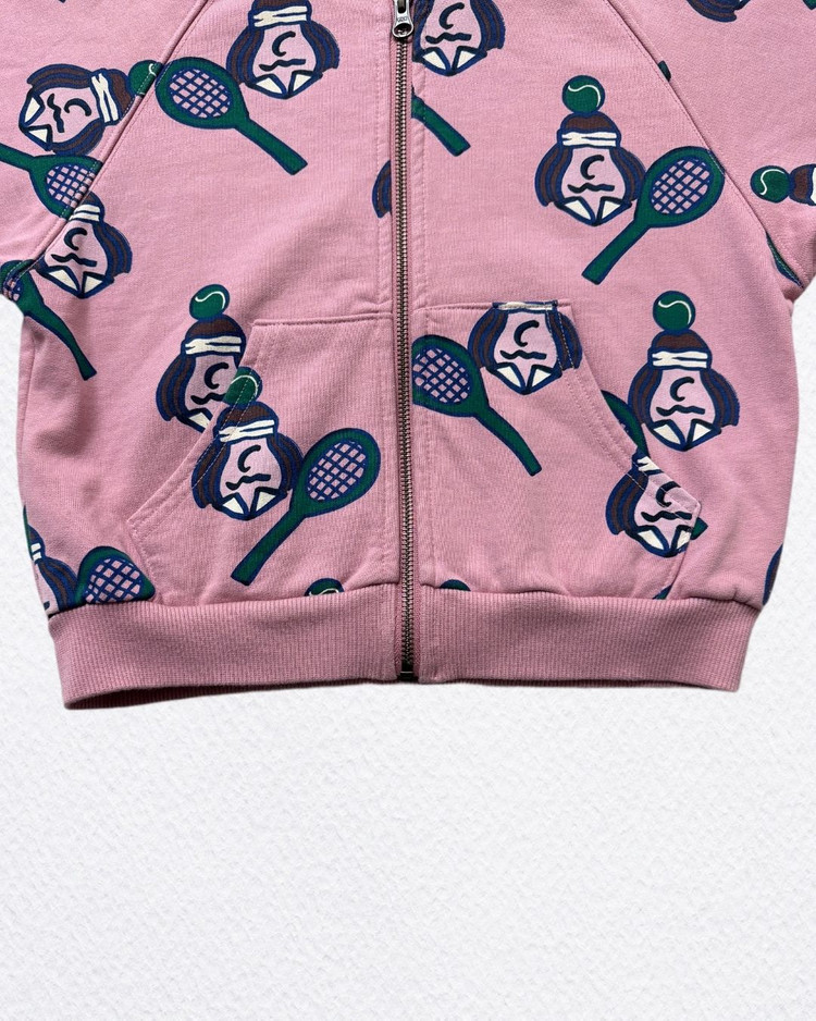 리미떼두두 핑크 테니스 후드집업 M(100) 이미지