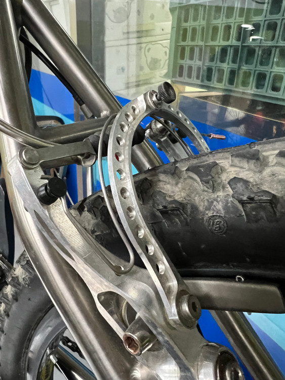 litespeed tanasi 타나시 빈티지 17인치 티타늄 MTB 자전거--2