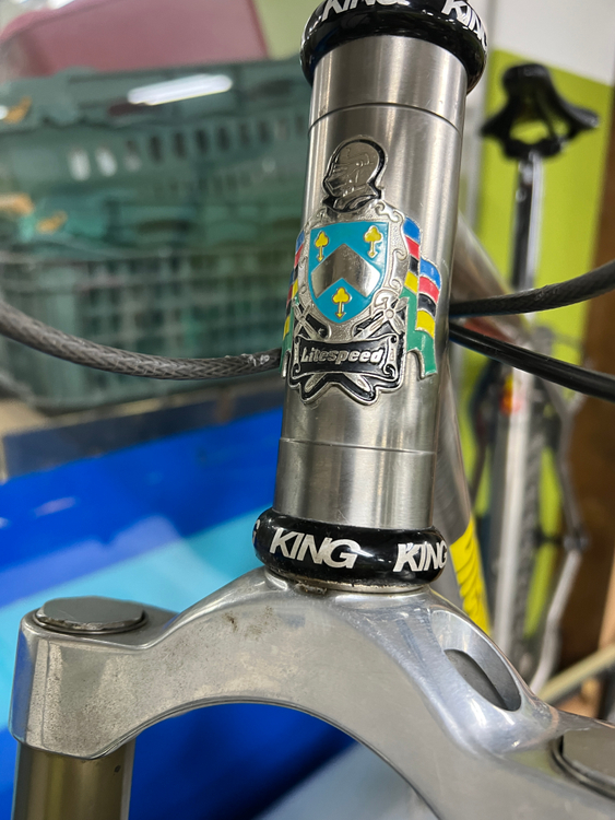 litespeed tanasi 타나시 빈티지 17인치 티타늄 MTB 자전거--4