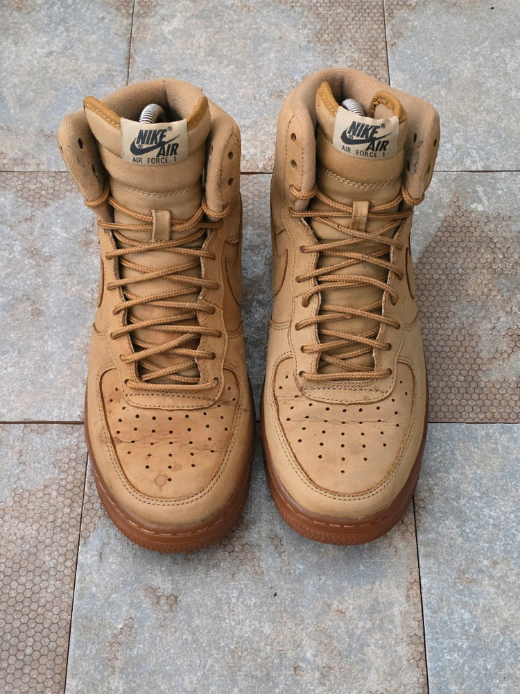 (255)나이키 에어포스 1 하이 된장 스니커즈 운동화--1