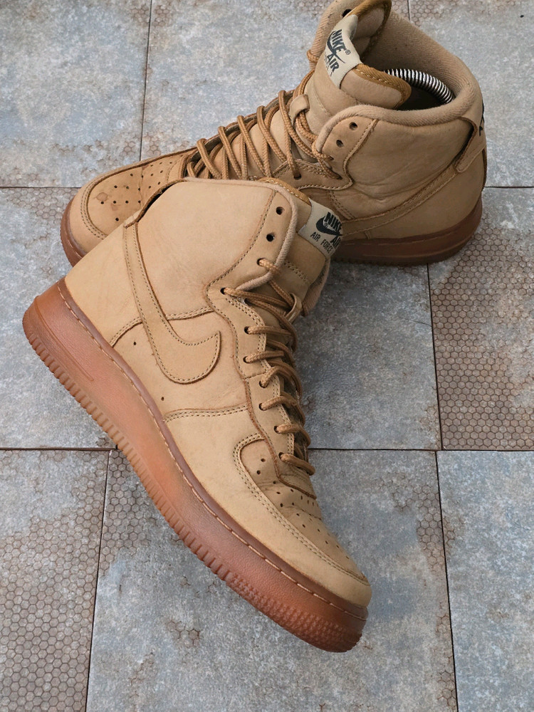 (255)나이키 에어포스 1 하이 된장 스니커즈 운동화--4