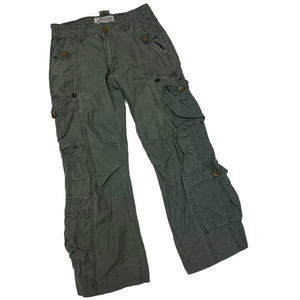 Vintage 카키멀티포켓카고팬츠 29