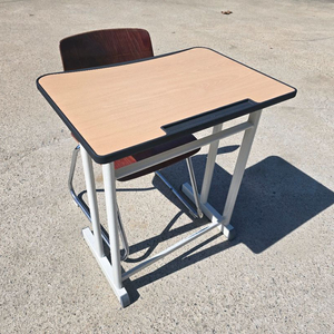신품상판 와이드책상 의자세트/연수용 수강용 학원책상세트 이미지