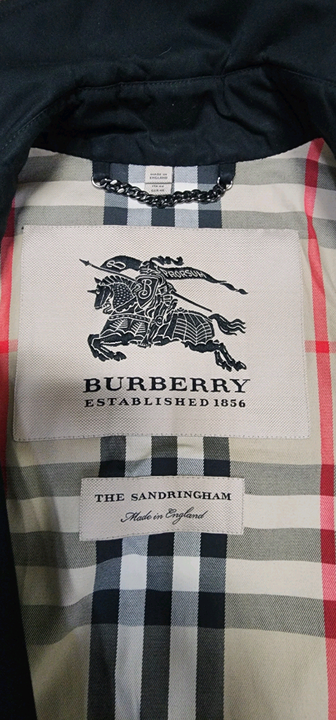 버버리 샌드링엄 미드 트렌치코트66/ 켄싱턴 숏코트 55--8