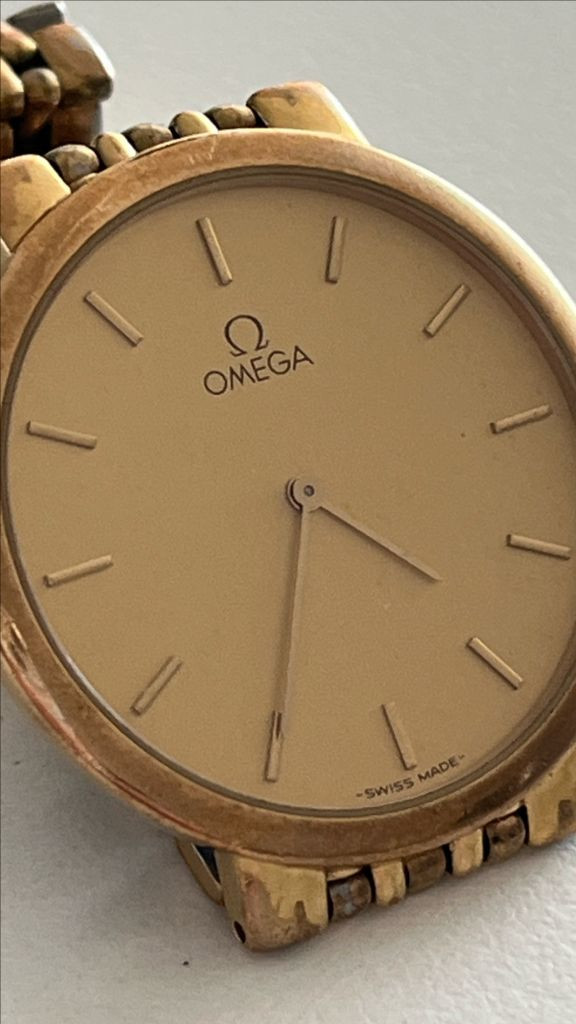 오메가 드빌 금장 시계 OMEGA Deville 빈티지 명품 이미지