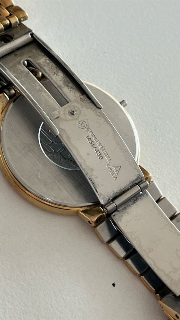 오메가 드빌 금장 시계 OMEGA Deville 빈티지 명품 이미지