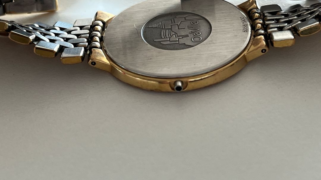 오메가 드빌 금장 시계 OMEGA Deville 빈티지 명품 이미지