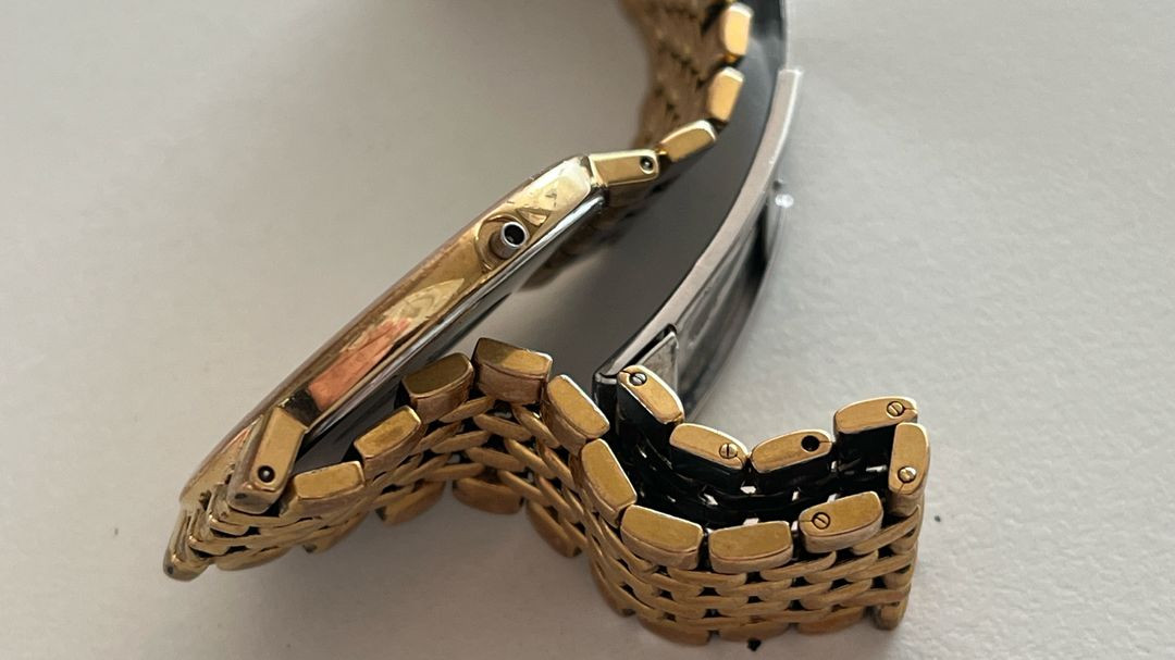 오메가 드빌 금장 시계 OMEGA Deville 빈티지 명품 이미지