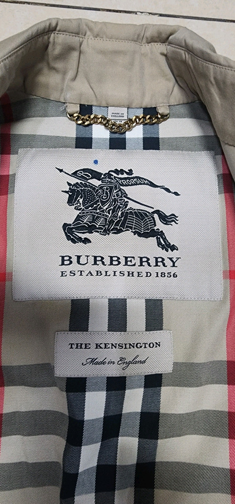 버버리 켄싱턴 숏코트55/ 샌드링엄 미드 코츠--6