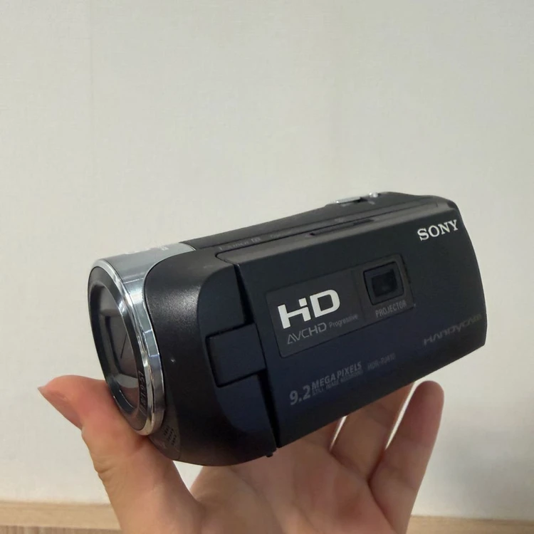 SONY HDR-PJ410 빔프로젝터 캠코더, 광학 30배 콘서트 캠코더 이미지