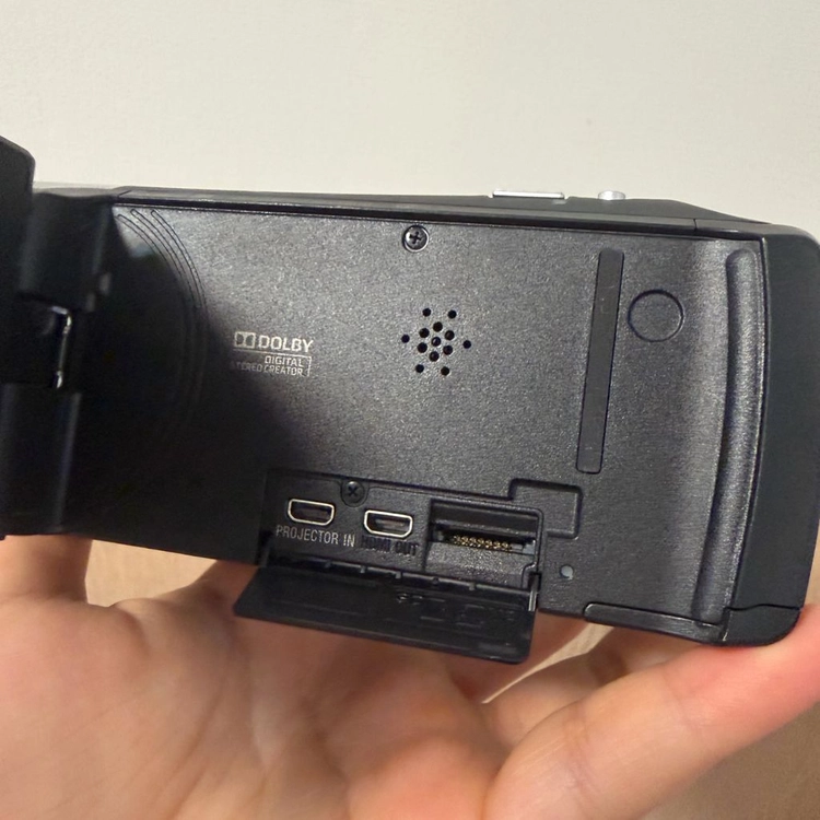 SONY HDR-PJ410 빔프로젝터 캠코더, 광학 30배 콘서트 캠코더 이미지