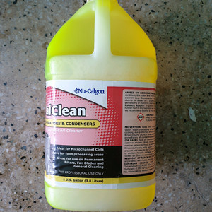 칼크린 3.78L 1개 에어컨 세척액